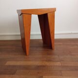 Vintage sofa tip in blond wood