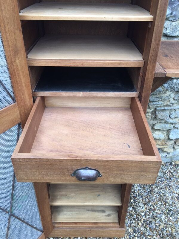 Armoire industrielle bois