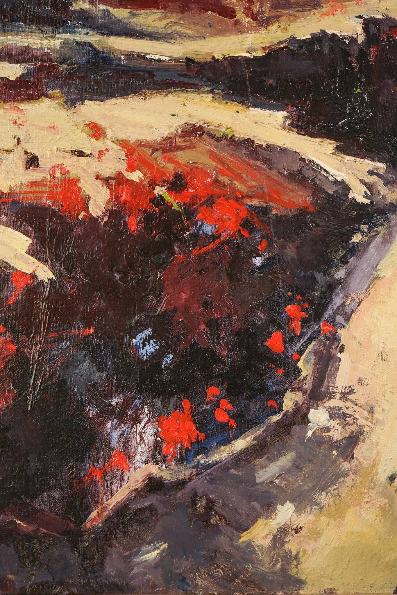 Ernest Julien Malla - Paysage d'influence fauve post-impressionniste