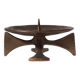 Brutalist Massive Bronze Candle Holder, 1960s