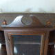 Solid wooden wall shelf