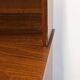 Desk and its removable shelf in Scandinavian style made of teak, RDA around 1960.