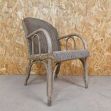 ancien fauteuil Lloyd Loom