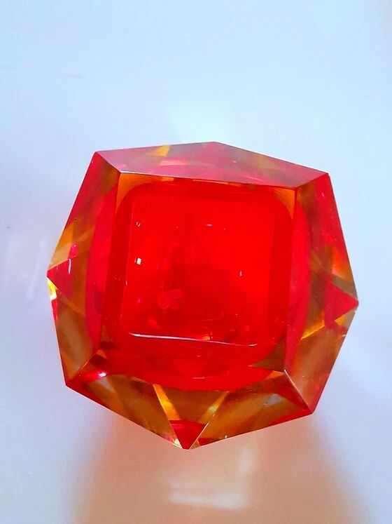 Submerged ashtray Flavio Poli, Murano 1970