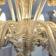 Murano glass chandelier, 6 arms, early 20th century
