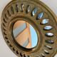 Round copper mirror