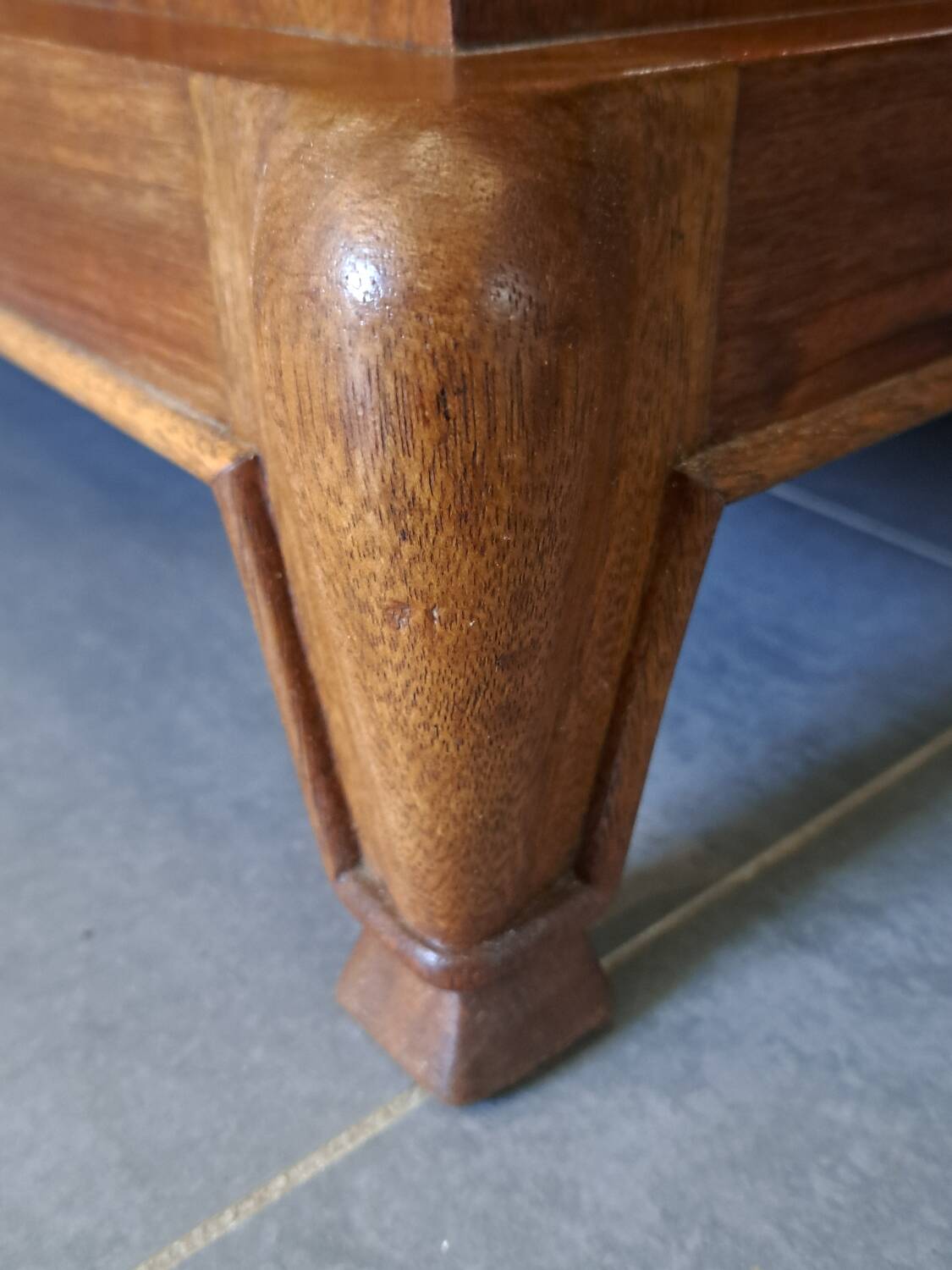 Buffet Art déco en acajou et marqueterie