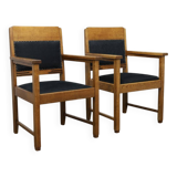 2x Arm Chair Art Deco, 1930s
