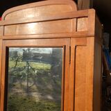 Walnut bramble ice cabinet 1950