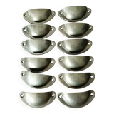 Shell handles x12 Gold - Trade furniture