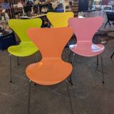 Set of 4 Fritz Hansen Series 7 chairs