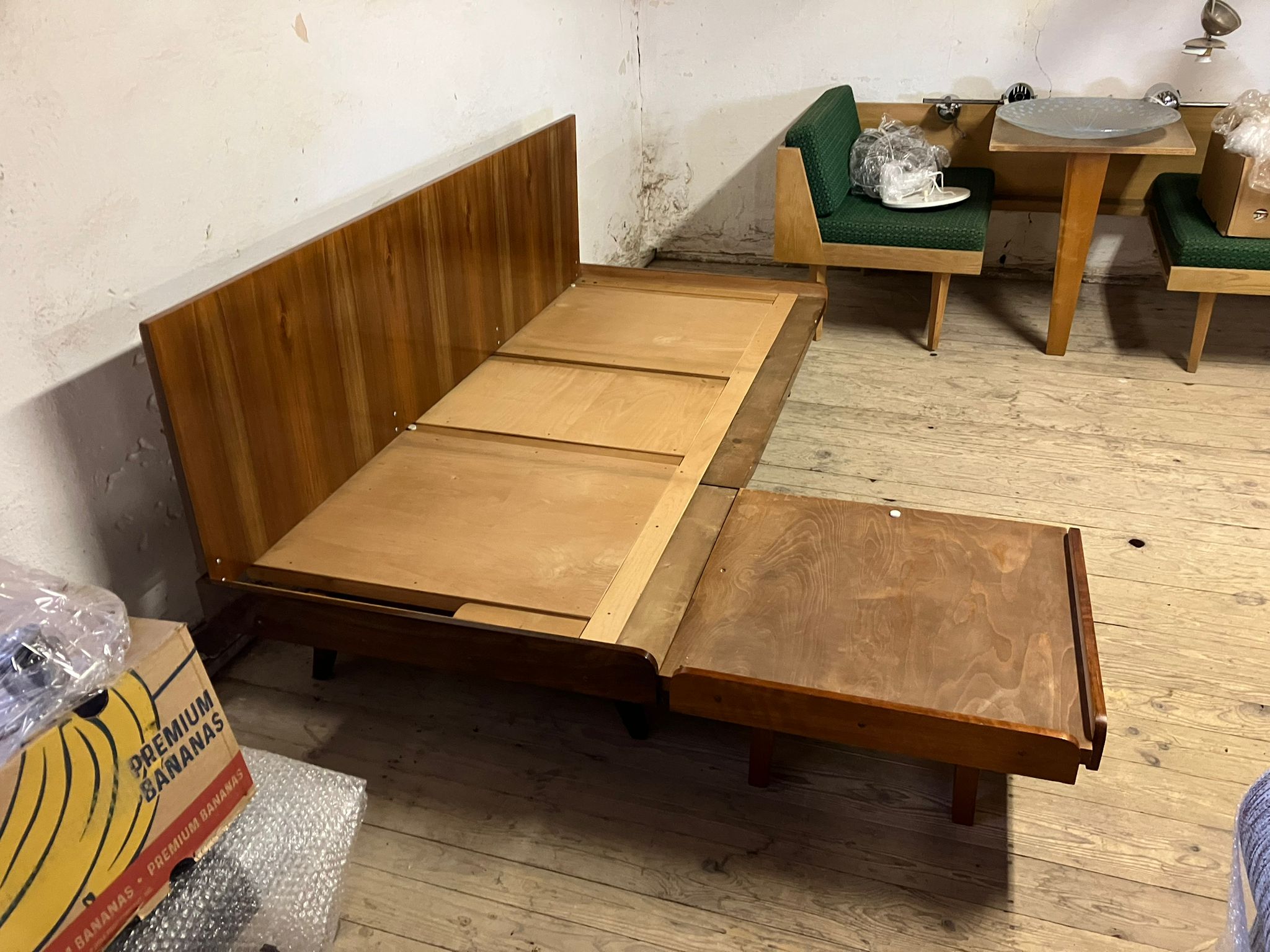 Midcentury Corner Folding Sofa by František Jirák for Tatra Nábytok, 1960s, CZ