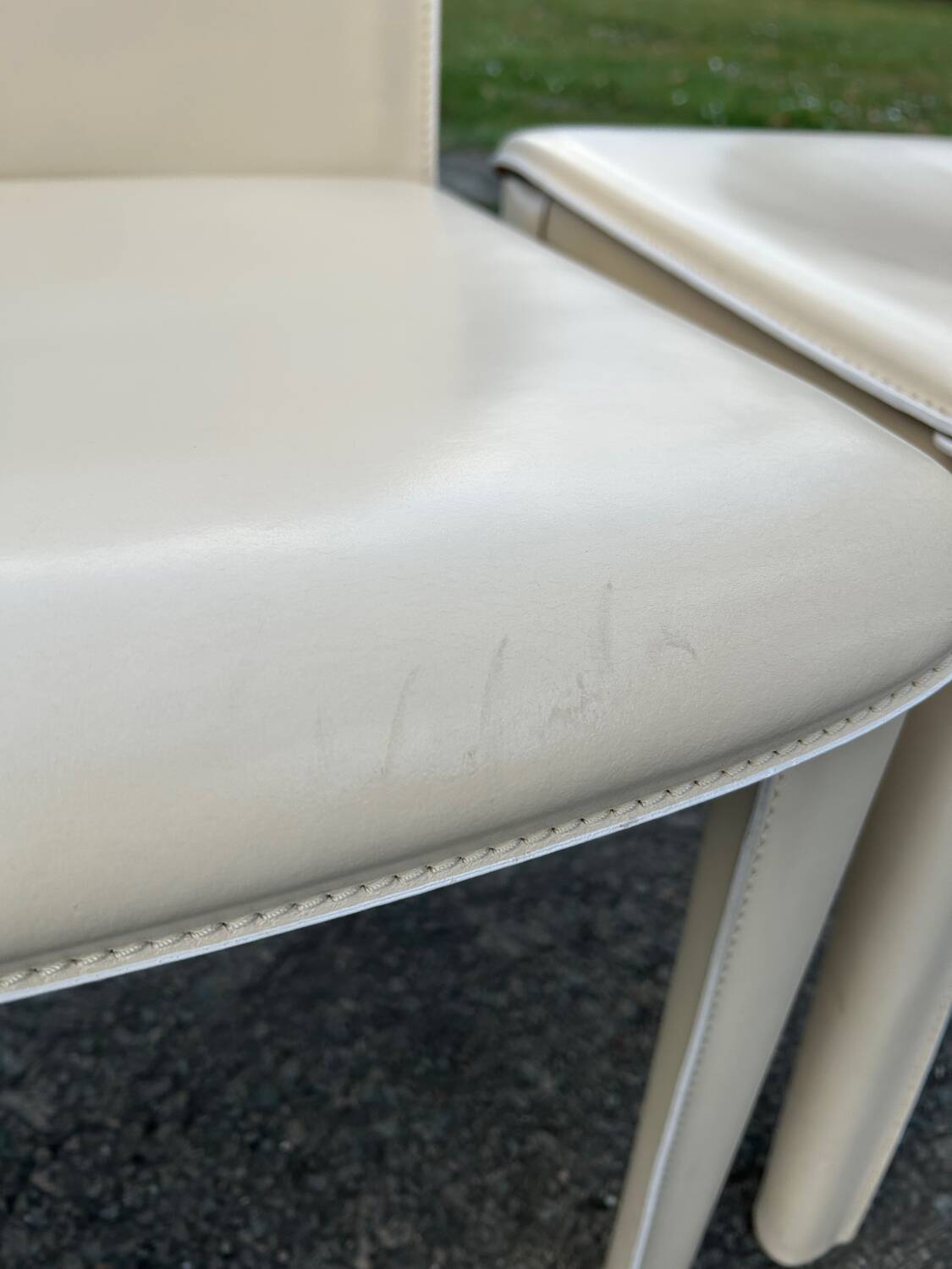 Set of 4 Italian chairs Arper Italy