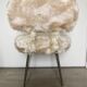 Fauteuil moumoute Pelfran vintage