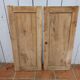Paire de portes ancienne en merisier