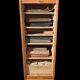 Curtain filing cabinet