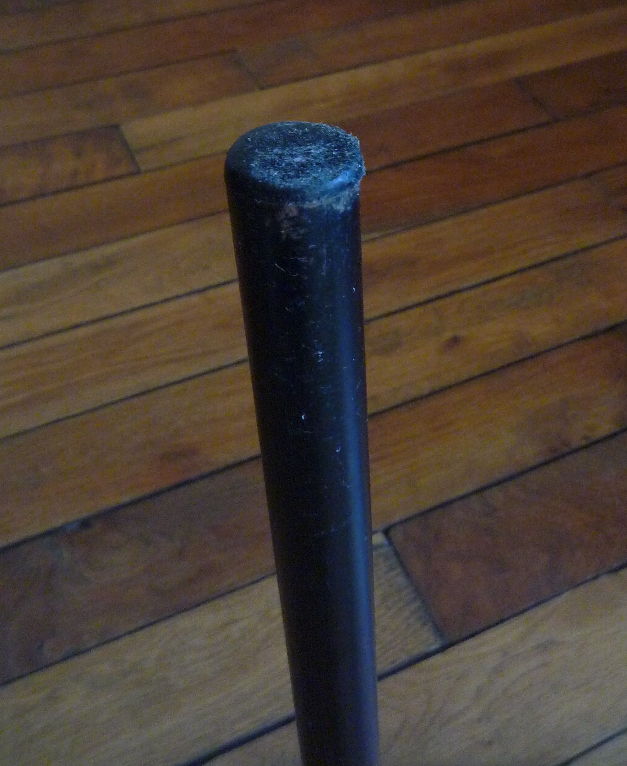 Side table in wood and metal vintage 1960s