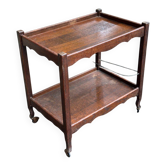 Vintage rolling bar side table from the 1930s.