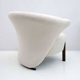 Post-Modern Italian Design Bouclè Armchair, 1980s