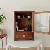 Medicine cabinet, 30s/40s oak bathroom cabinet