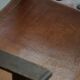 Pair of Spanish brutalist armchairs from the 1960s, wood and leather.