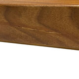 Vintage mid century daybed teak design with drawers