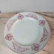 Lot de 2 plats ronds Lunéville Sébastopol Aux Lions de Faïence