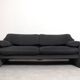 Cassina Maralunga 2.5-seater bicolour black/grey sofa