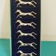 Chrome-plated metal knife holder - Racehorses