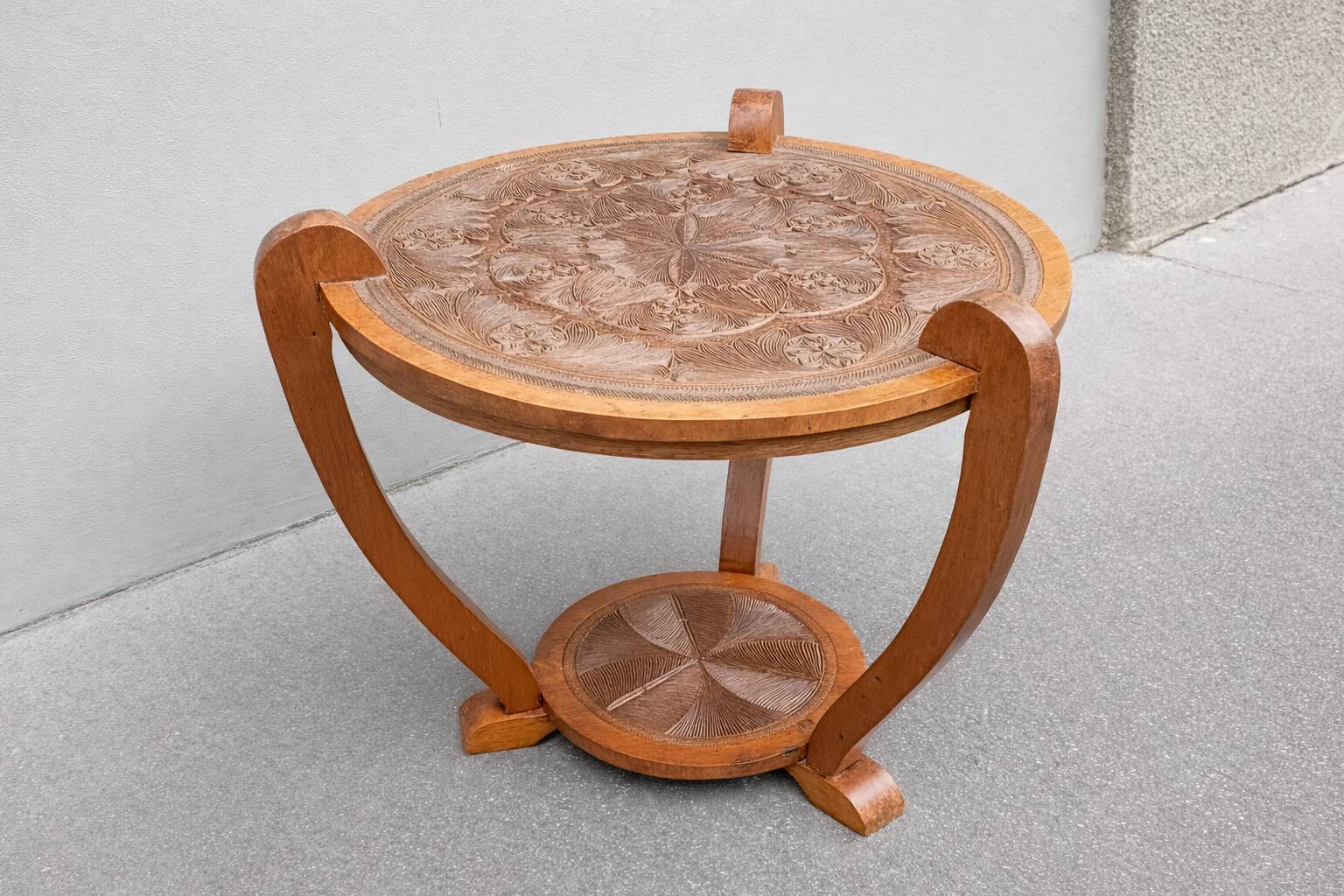 1940s Art Deco side table