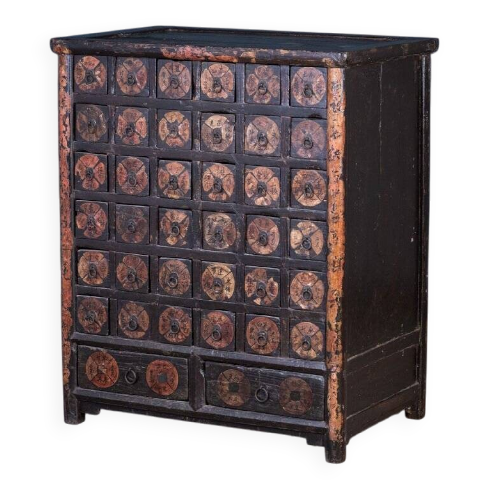 Antique Pharmacy Cabinet, China, 1930s