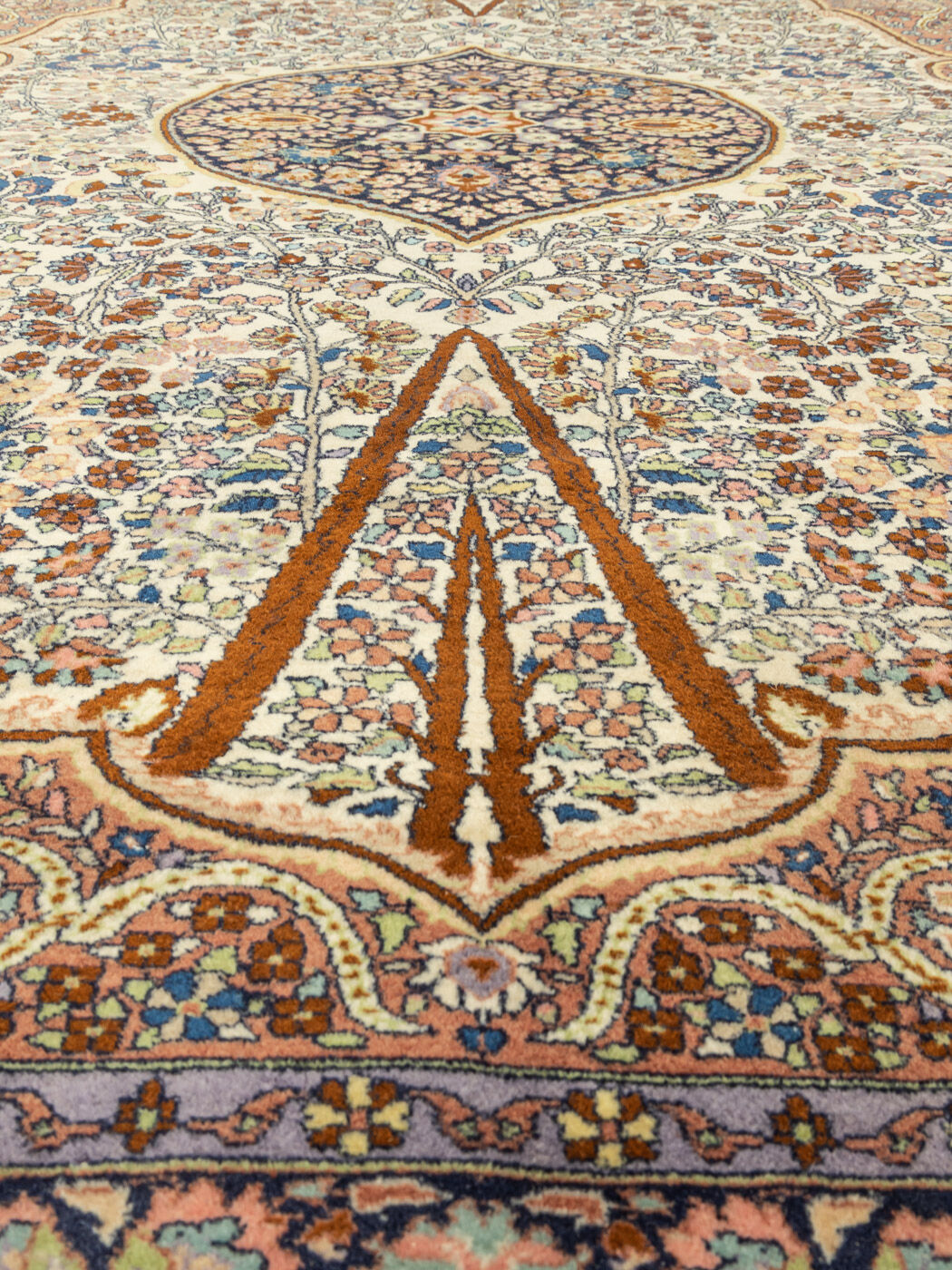 Tapis Ghom des années 1960 186 x 293