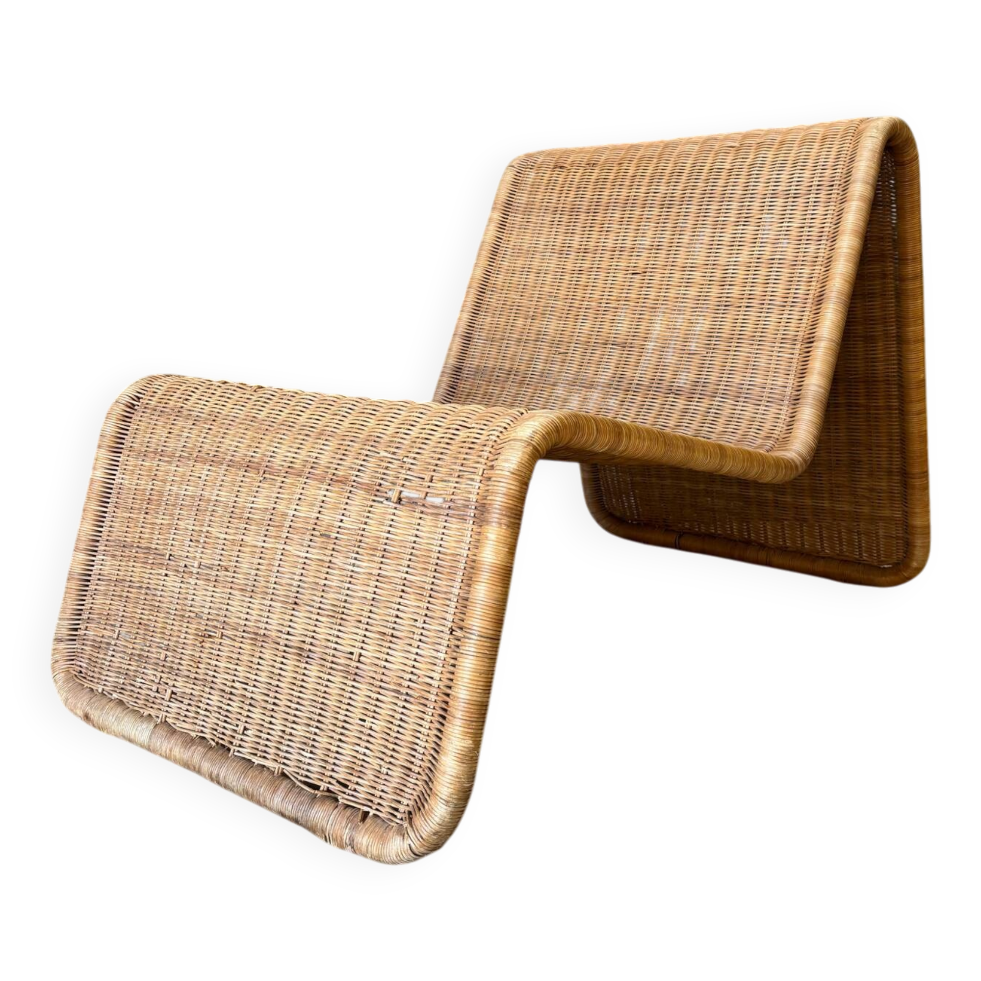 Fauteuil en rotin modèle Hestra par IKEA, 1980