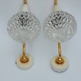 Pair of vintage wall lights 1950
