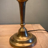 Lampe à pied laiton