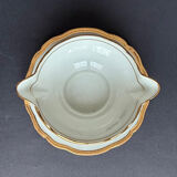 Antique sauce boat in Limoges porcelain