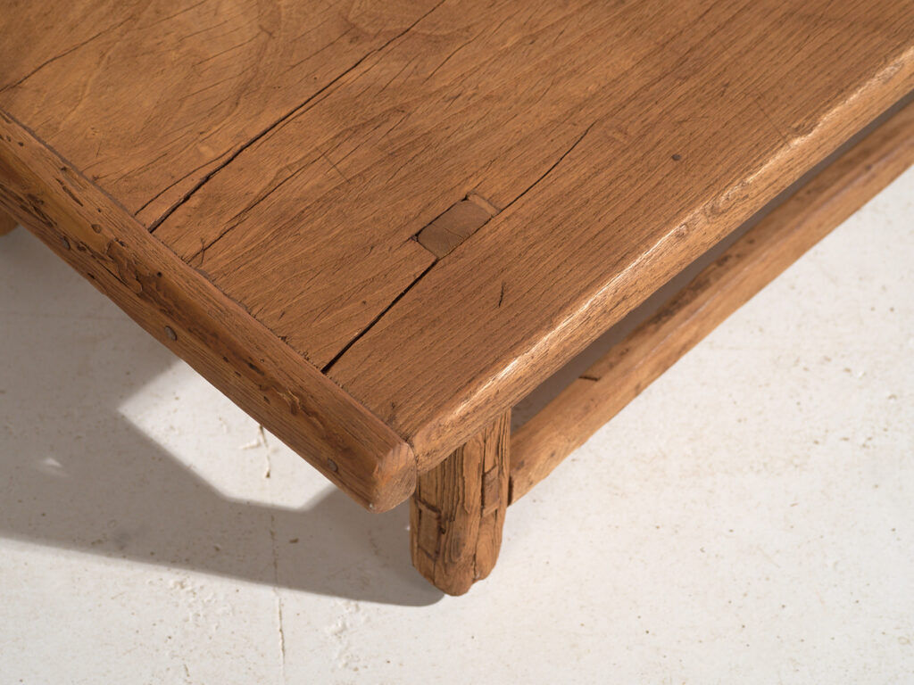 Antique pine coffee table – China, circa 1930