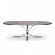 Table basse ovale vintage, 1970