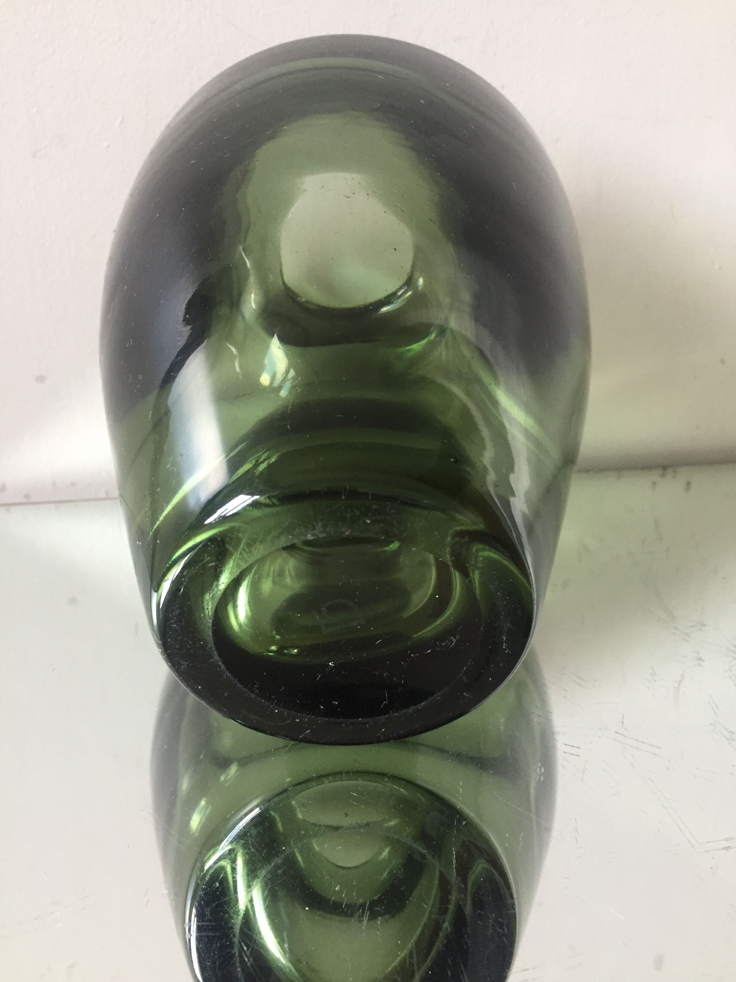 Danish Holmegaard vase by Per Lutken 1960's