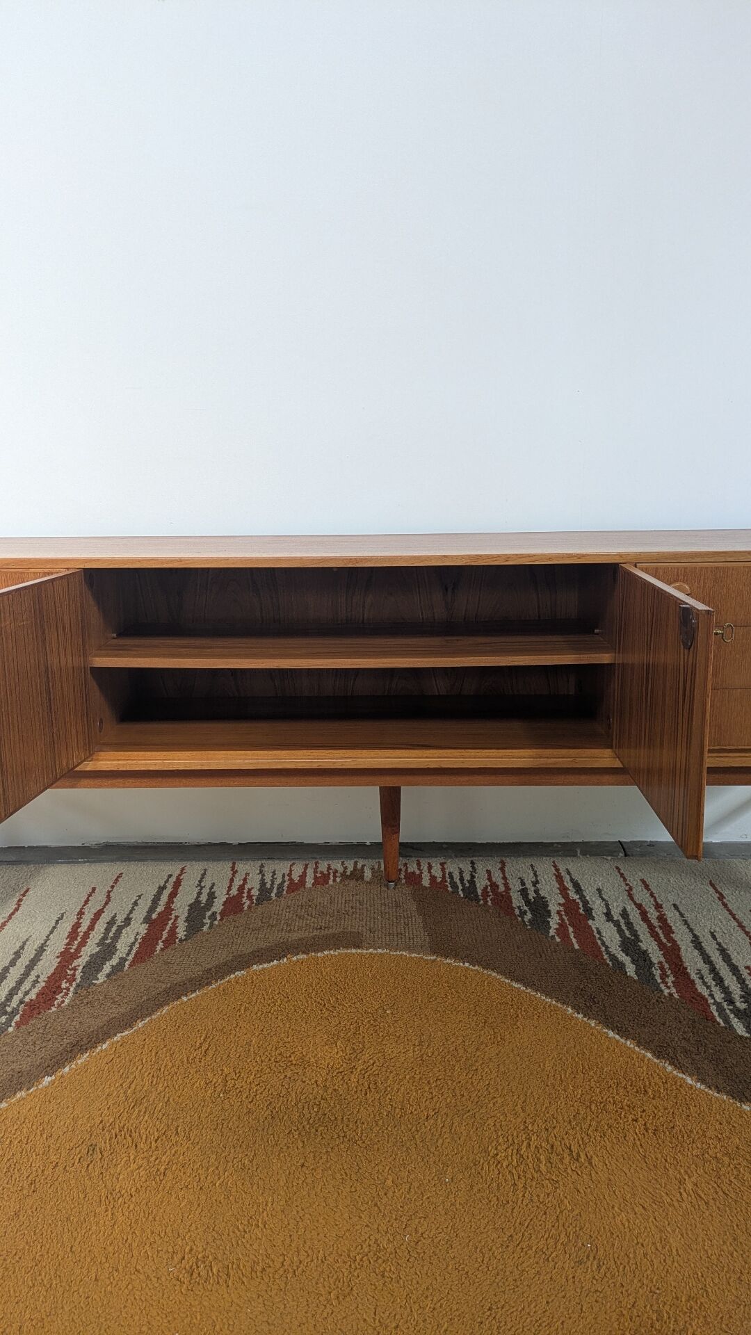 Vintage Scandinavian enfilade design