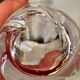 Suite of 4 glasses of daum crystal whisky model orval