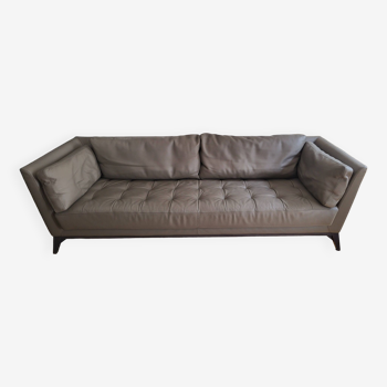 Roche Bobois 3-seater Verona leather sofa