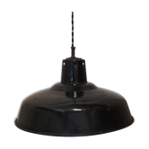 Suspension en tôle émaillée noire