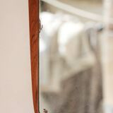 Vintage Scandinavian teak mirror – 1960s - 14.09.23.06