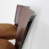 1950s  Jindrich Halabala Restored Dining Chairs H-214 for UP Závody, Set of 4