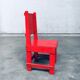 De Stijl Movement Design Red Chair attributed to Jan Wils, Netherlands, 1920s