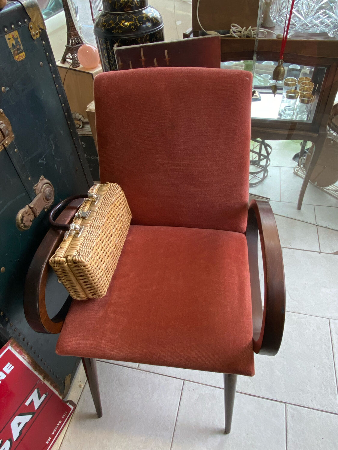 Bridge armchair year 1950