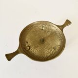 Solid brass candle holder, 1950