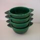 Suite of four former St. Clement bowls