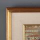 Modern painting signed Aldo Bressanuti, city view, 20th century
